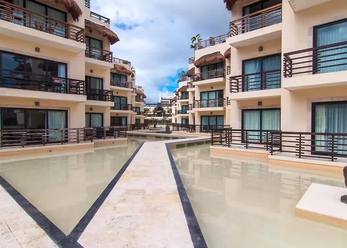 Appartement Beachfront Complex Private Patio & Shared Pool Playa del Carmen
